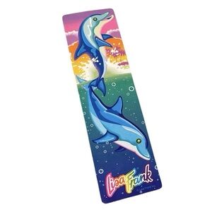 Vintage 90s Lisa Frank Dancing Dolphins Bookmark
